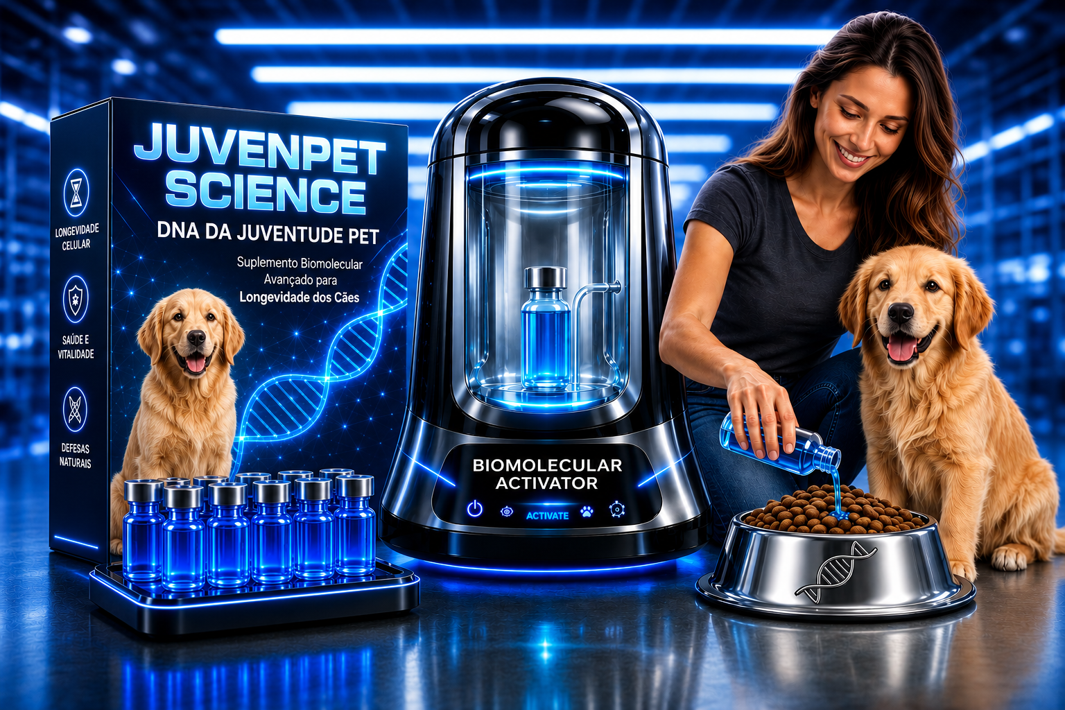 JuvenPet Science - Sistema Biomolecular